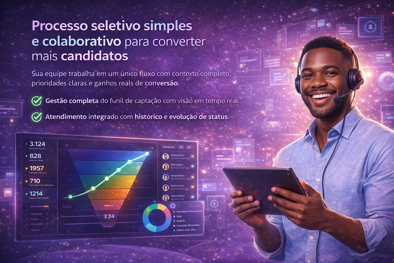 Processo seletivo simples e colaborativo